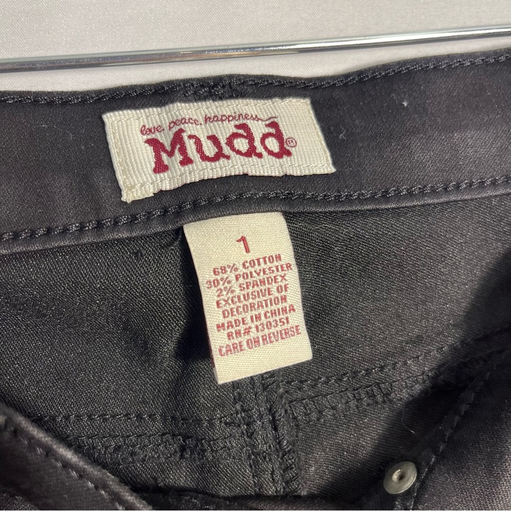 Juniors' Mudd Super Skinny Jeggings Sz 1 NWT - Picture 9 of 9
